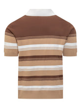striped chicano polo shirt